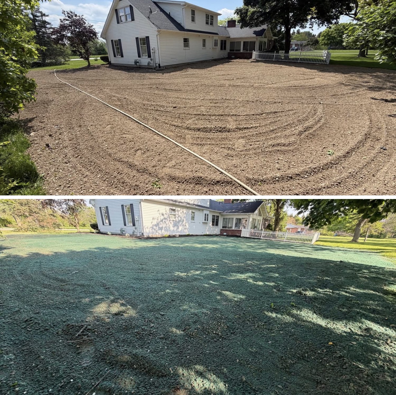 New construction hydroseeding Northwest Ohio — Heintz Hydroseeding LLC